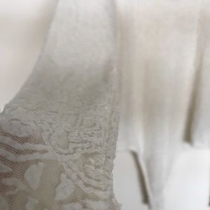 Wilfred white pattered body suit